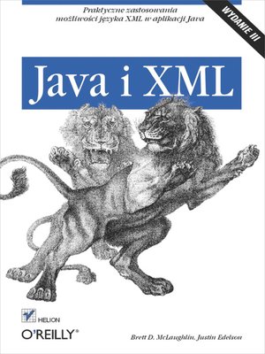 cover image of Java i XML. Wydanie III